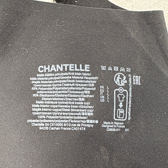 Chantelle Women's Softstretch Power Plunge Wireless Bra - Large - Picture 2 of 8